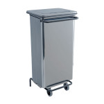 Contenitore mobile a pedale in inox - Pattumiera MDL acciaio satinato CONTINOX Modello 790644