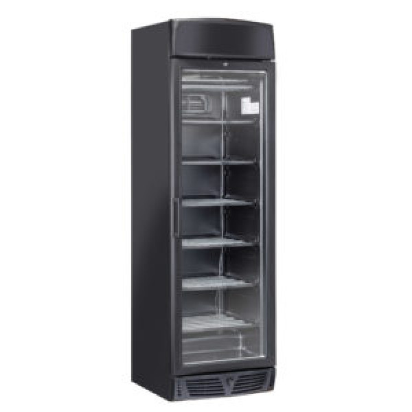 Armadio Refrigerato Modello TNG390CB NERO CON OPALINA PUBBLICITARIA