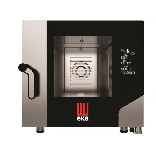 Forno elettrico combinato convezione vapore Modello MKF511BM Capacità: N° 5 teglie GN 1/1 G Potenza elettrica Kw 7,8