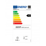 Armadio Frigo Refrigerato ventilato porta a vetri Modello G-EFV400GSS