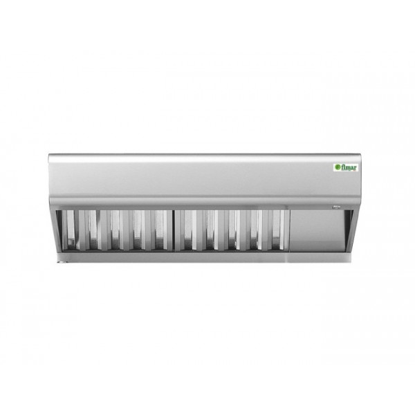 CAPPA A CONDENSAZIONE IN ACCIAIO INOX MODELLO ACCAPTOP 937x892x323 mm