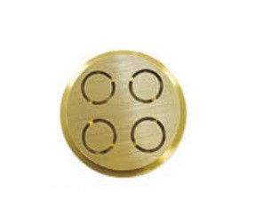 Trafila opzionale Maccheroni a 4 fori 13 mm Omra per torchietti pasta elettrici