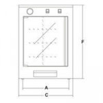 Vetrinetta Pizza Diametro 42 Potenza Watt 700