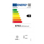Espositore verticale murale refrigerato Modello MR188BT3 WHITE 3 porte bassa temperatura