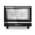 Forno elettrico a convezione con grill ed umidificatore MDLR per gastronomia Apertura a ribalta Modello GERU411SP