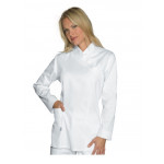 Casacca Taipei da donna MANICA LUNGA 65% Poliestere 35% Cotone Bianco Disponibile in diverse taglie Modello 002410