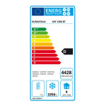 Armadio frigo refrigerato bassa temperatura Modello AXF1500BT In acciaio
