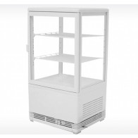 Armadio Refrigerato ventilato\espositore bibite Modello VRN58BIANCA Porta a vetro