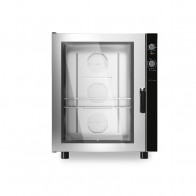 Forno elettrico a convezione con umidificatore elettromeccanico MDLR per pasticceria Apertura a bandiera Modello BEU1064