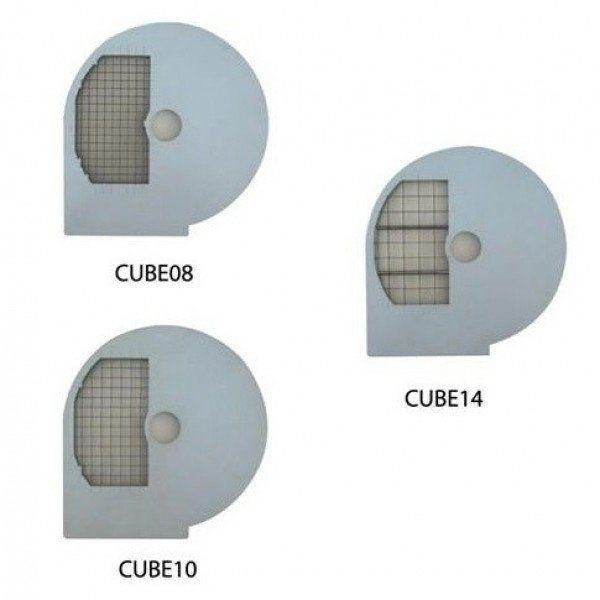 Dischi per cubettare Adatti per cubi in combinazione con i dischi da taglio per Tagliaverdura Modello TITANIUM