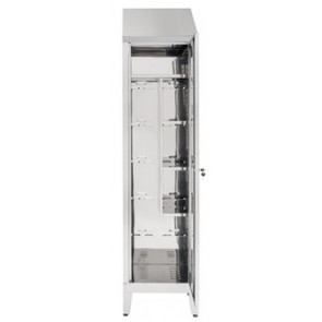 Armadio Portascope per tiracqua in acciaio inox 304 IXP n.1 anta a battente profondità anta cm 40 Modello 69605