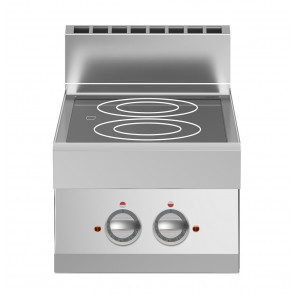 Cucina elettrica a infrarossi 2 zone MDLR Modello F7040PVET
