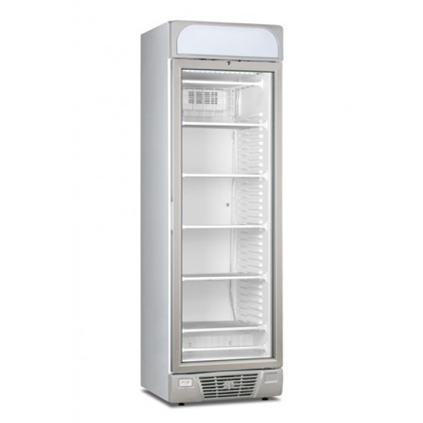 Freezer verticale statico con agitatore Modello FR372VGCST Con porta a vetro