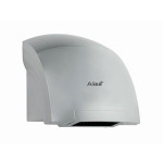 Asciugamani tradizionale con resistenza ad attivazione automatica GRIGIO METALLIZZATO in ABS MDL Potenza totale 1800W Modello ALISE' 111502