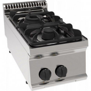 Cucina a Gas 2 fuochi da banco TX Modello PC35G7 Potenza 10,5 kW