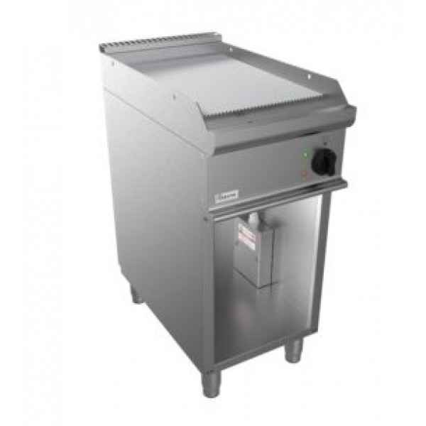 Fry Top elettrico CI Modello RisFry011 PIASTRA RIGATA Potenza kW 5,4