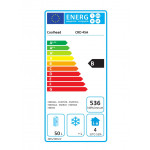 Saladette Refrigerata Per insalate GN1/1 con top inox Modello CRD45A Refrigerazione statica N. 2 cassetti ½ refrigerati