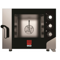 Forno elettrico a convezione MKF464S Capacità : N° 4 teglie / griglie (600x400 mm) Potenza elettrica Kw 7.8 Apertura laterale