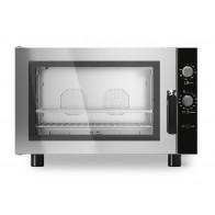 Forno elettrico a convezione con umidificatore MDLR per pasticceria Apertura a bandiera Modello BEU464