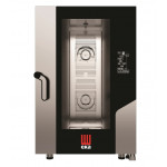 Forno elettrico a convezione combinato con comandi TOUCH CONTROL Modello MKF1111BM Capacità n.11 teglie FN 1/1 Potenza Kw 15.4