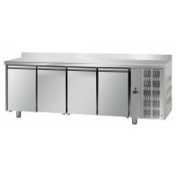 Tavolo Refrigerato quattro porte Modello TF04MIDGNAL In acciaio inox
