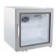 Armadio frigo refrigerato snack Modello G-SC50G in lamiera verniciata Statico N.1 porta a vetro