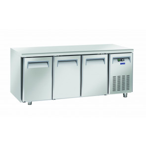 Tavolo Refrigerato Ventilato TROPICALIZZATO con  Porte autochidenti Modello QR3100SG
