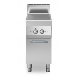 Cucina elettrica ad induzione 2 zone MDLR Armadio con porta Modello F7040INDP