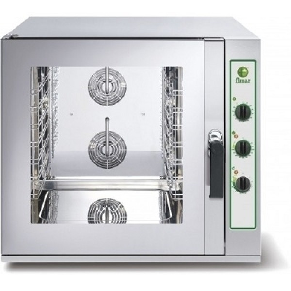 Forno misto convezione/vapore diretto Modello TOP6M Ventilatore con autoreverse