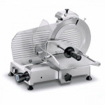 Affettatrice verticale Modello MIRRA 275 C VERT. Motore watt 147 ventilato Hp 0,20 Spessore di taglio mm 13 Piatto mm 230x235
