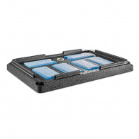 Alzata porta ghiaccioli con termometro per KRB200PG karbox plus Modello KRB200PG-A