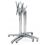 Base da esterno TESR Struttura in alluminio accatastabile  con accessorio pieghevole,  piedini regolabili Modello 611-F3