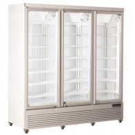 Armadio Frigo Refrigerato Modello RFG1900 Porte a vetro Ventilato 3 porte