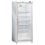 Armadio congelatore con porta a vetro bianco in acciaio INOX Modello CRXG6