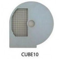 Disco per cubettare PS10 - adatto per cubi di circa 10mm (+ disco da taglio tag10) per Tagliaverdura Modello TITANIUM