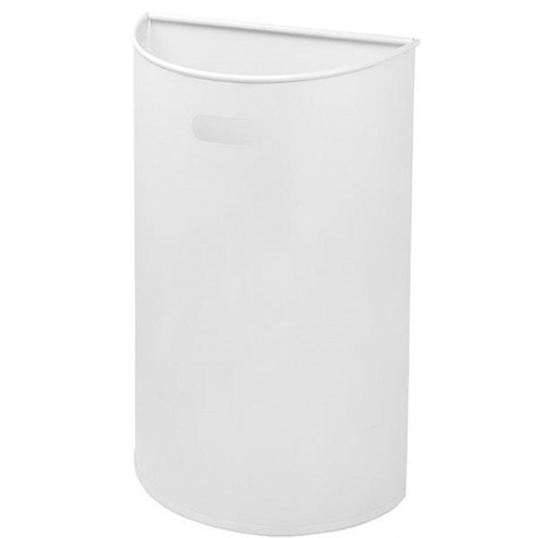 Gettacarte murale 40 L MDL metallo bianco Modello MILUNA PURA  773043
