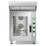 Forno a convezione meccanico Modello STR6 Umidificatore con regolatore di energia (iniezione diretta) Ventilatore centrifugo con autoreverse