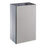 Gettacarte MDL in acciaio inox  brillante o satinato  da 25 LT Modello BOB BASIC 773002