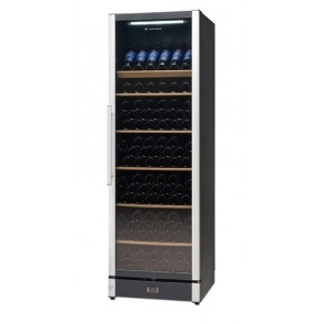 Vetrina Espositiva Vino Refrigerata Verticale Modello Wine Black 185 Capacità Bottiglie n° 191 Ø 75 mm Potenza 170 W