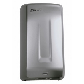 Asciugamani elettrico MDC ABS Satinato automatico strutturato in verticale con ventola elicoidale, con coperchio in abs Modello M04ACS
