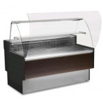 Banco alimentare refrigerato Modello KIBUK250VC Semi ventilato Vetro curvo