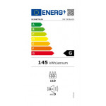 Cantina vino ventilata 72 Bottiglie vano superiore e 69 vano inferiore Modello DW190BLACK