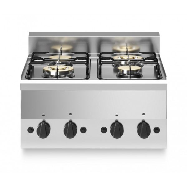 Cucina a gas 4 fuochi MDLR Modello F6060PCGT