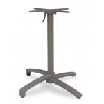 Base da esterno TESR Struttura in alluminio accatastabile  con accessorio pieghevole,  piedini regolabili Modello 611-F3