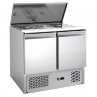 Saladette Refrigerata Statica ForCold Modello G-S900-FC per insalate in acciaio inox AISI 201 statica Gastronorm 1/1