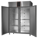 Armadio Frigo Refrigerato tropicalizzato Modello AF14PKPLUSMBT In acciaio inox Monoblocco temperatura negativa due porte
