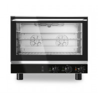 Forno elettrico a convezione con umidificatore e grill MDLR per gastronomia Apertura a ribalta Modello GERU411S