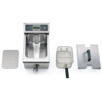 Friggitrice a induzione con rubinetto Modello KLONDIKE 8R Potenza 3500 Watt