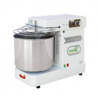 Impastatrice a spirale testa fissa Fg Modello IM1010V N.10 velocitĆ Impastato per ciclo 10 Kg Produzione oraria 30 Kg Colore Bianco
