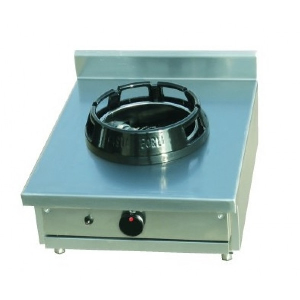 Cucina wok CI N.1 fuoco Potenza bruciatore 9,5 Kw Modello RisCu007